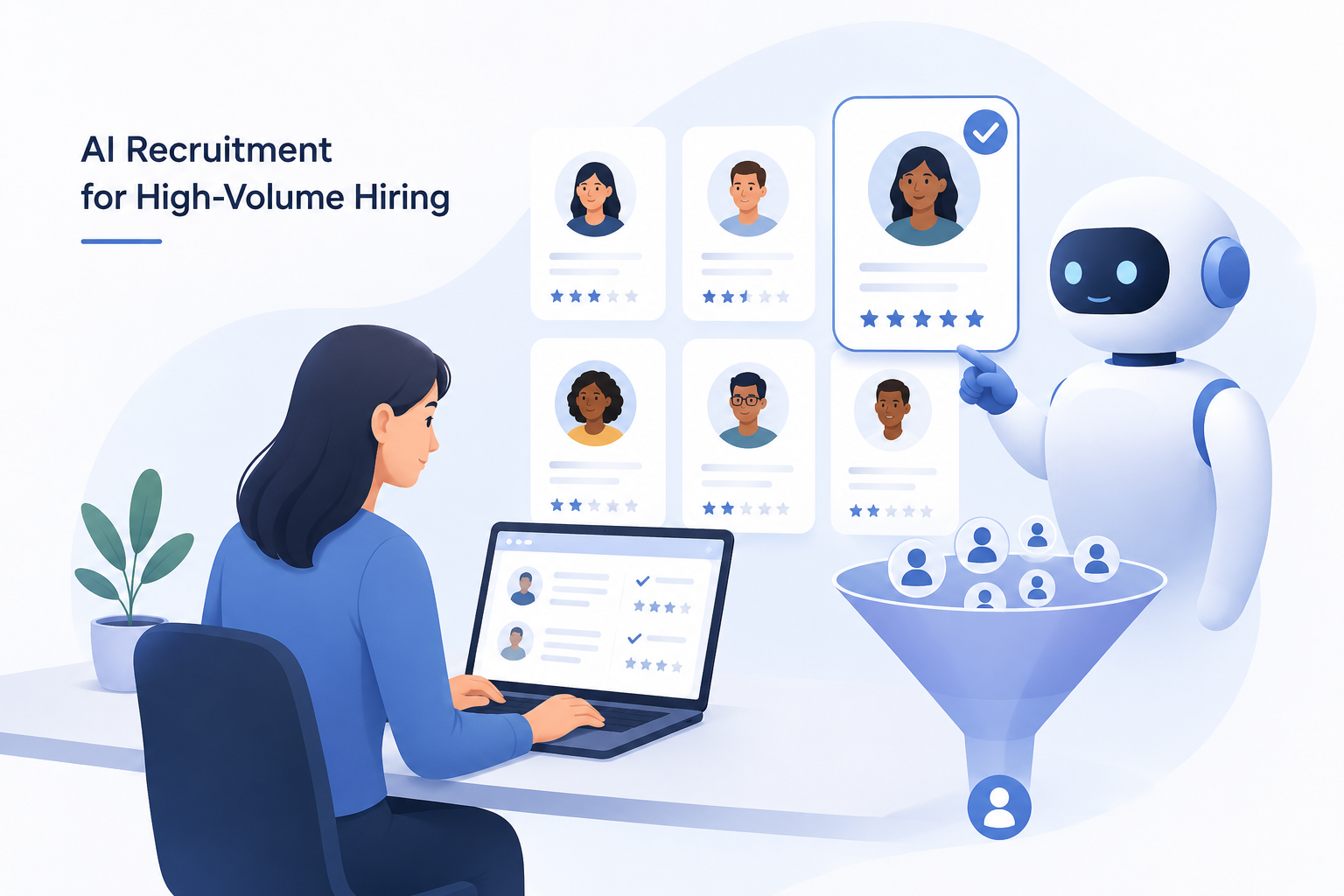 AI Recruitment Tools for High-Volume Hiring