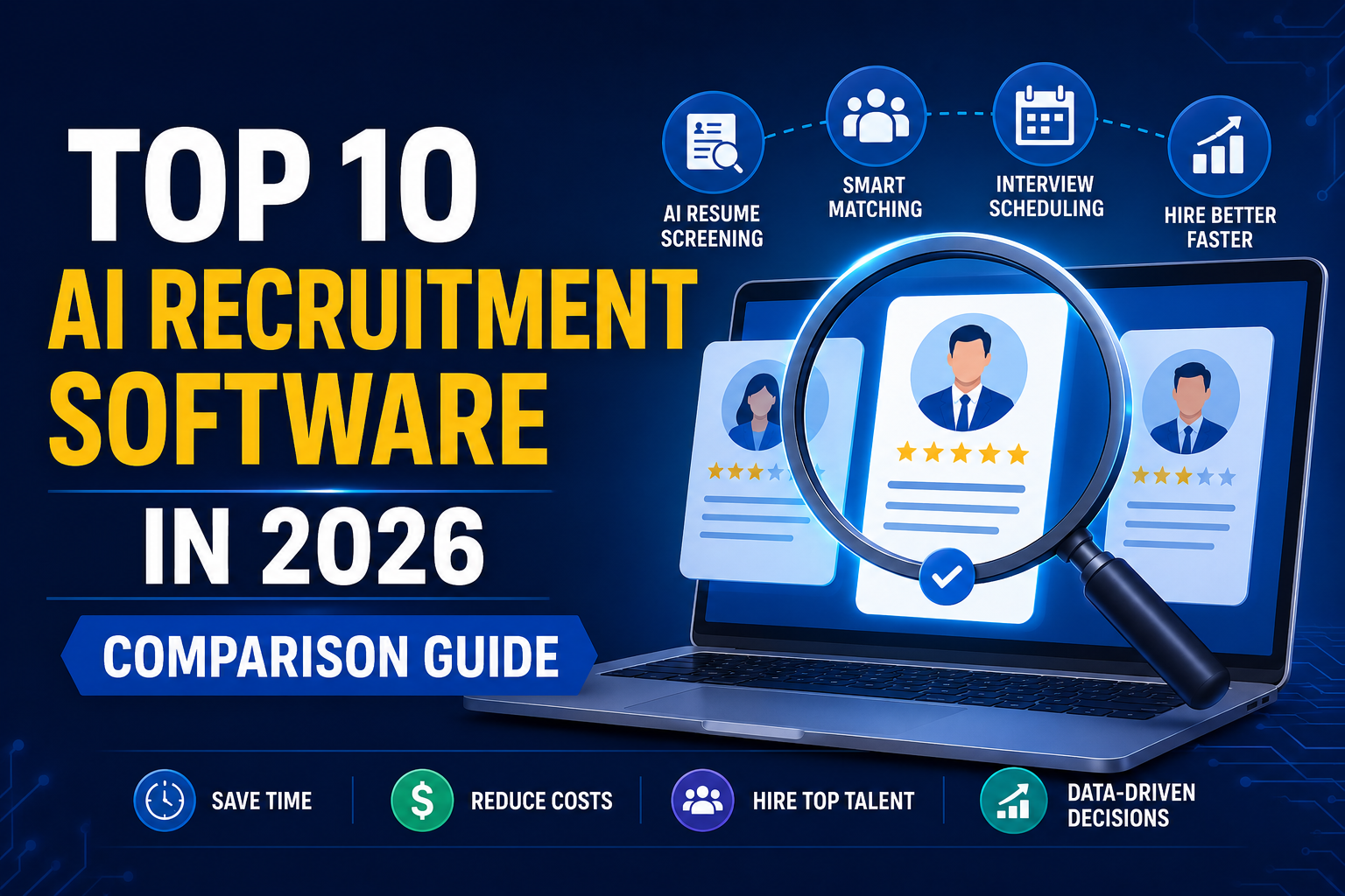 Top 10 AI Recruitment Software in 2026 (Comparison Guide)